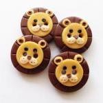 Little lions - set of 4 pol..