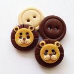 Little lions - set of 4 pol..