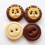 Little lions - set of 4 pol..