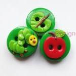 Caterpillar - set of 3 poly..